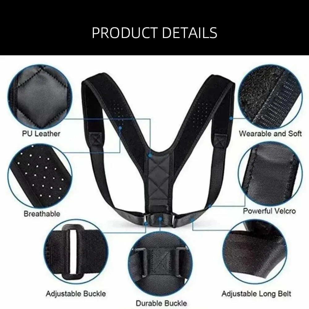 PostureFit Pro™ | Correcteur de Posture Ajustable